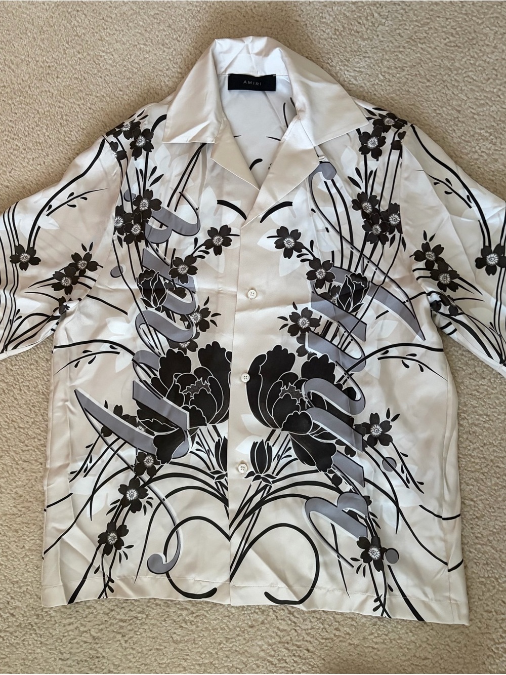 AMIRI - Amiri Floral Bowling Shirt - Picture 5 of 11